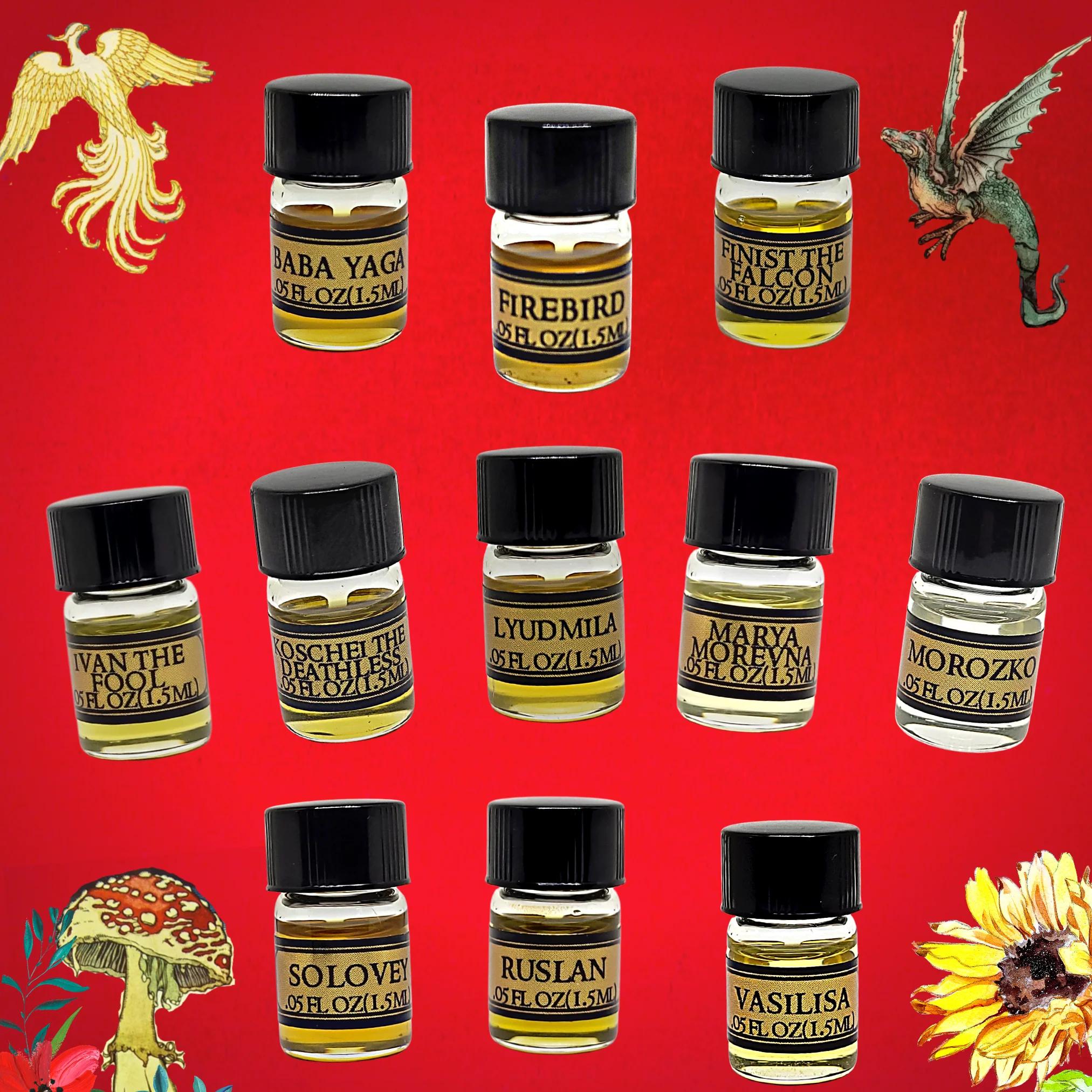 Perfume Oil Sample Pack - Entire Catalogue (49 Scents) - Image 6